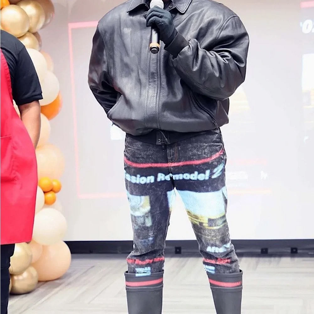 Balenciaga Blouson Taxi Leather Bomber Jacket Small Kanye - Picture 7 of 12